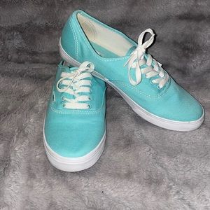 Like new turquoise vans!!